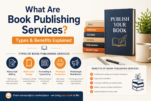 What Are Book Publishing Services? Types & Benefits Explained