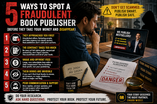 How to Spot a Fraudulent Book Publishing Company 