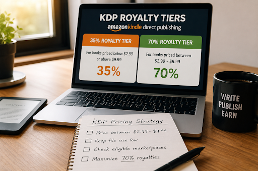 KDP 70% Royalty Pricing Guide | Publishing Tips