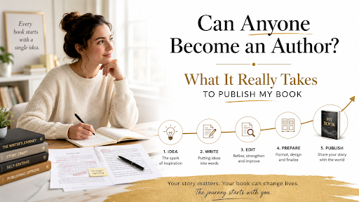 Can Anyone Become an Author? What It Really Takes to Publish My Book